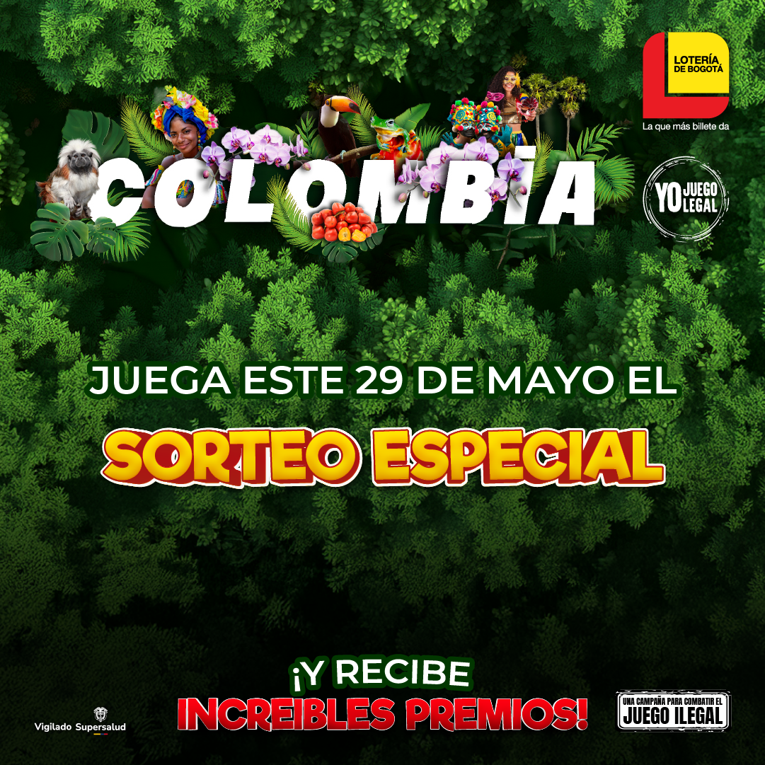 Sorteo Especial, 29 de mayo